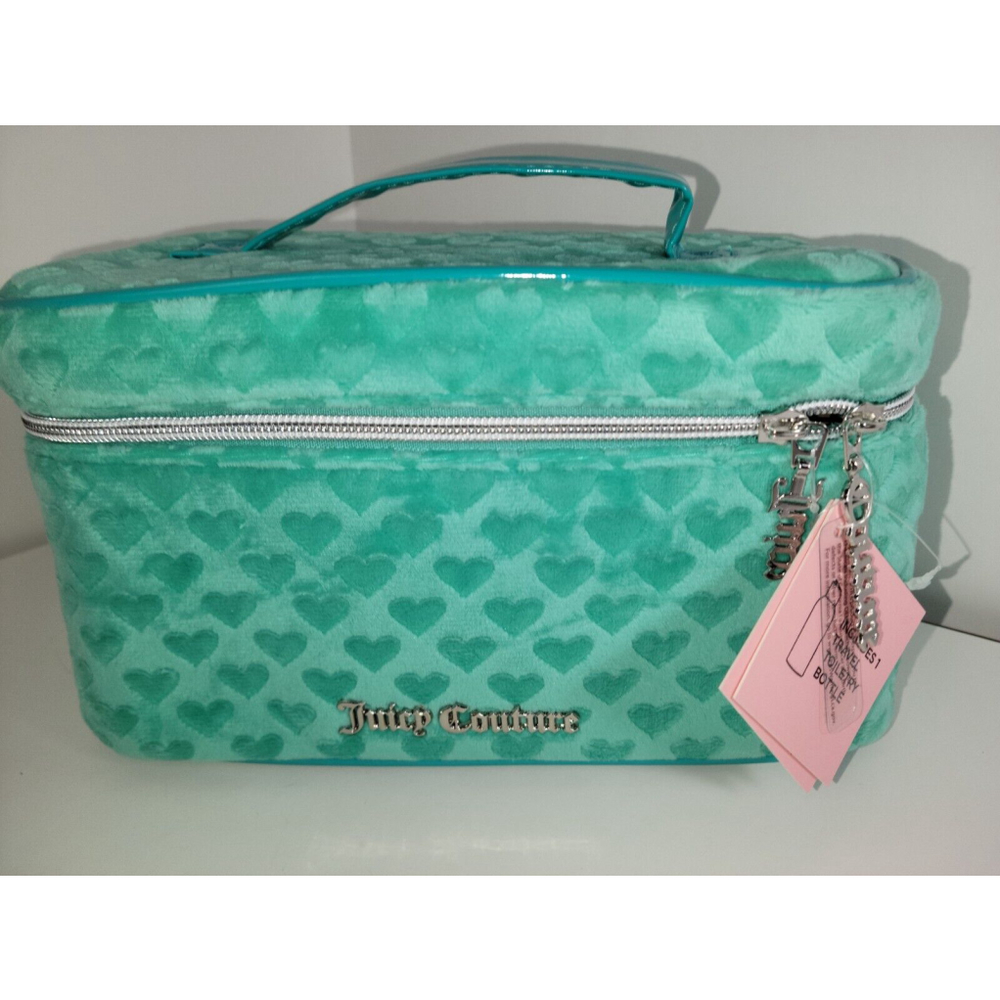 Juicy Couture-cosmetic Makeup bag/case/Velvet/ New